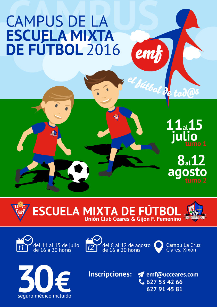 Campus Escuela Mixta de Fútbol 2016