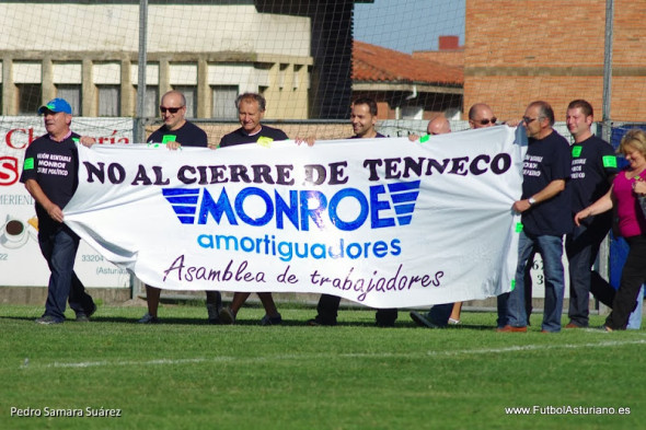 El U.C. Ceares se solidarizó con los trabajadores de Tenneco