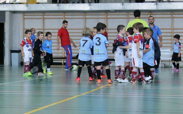 El Prebenjamín B la pasada jornada