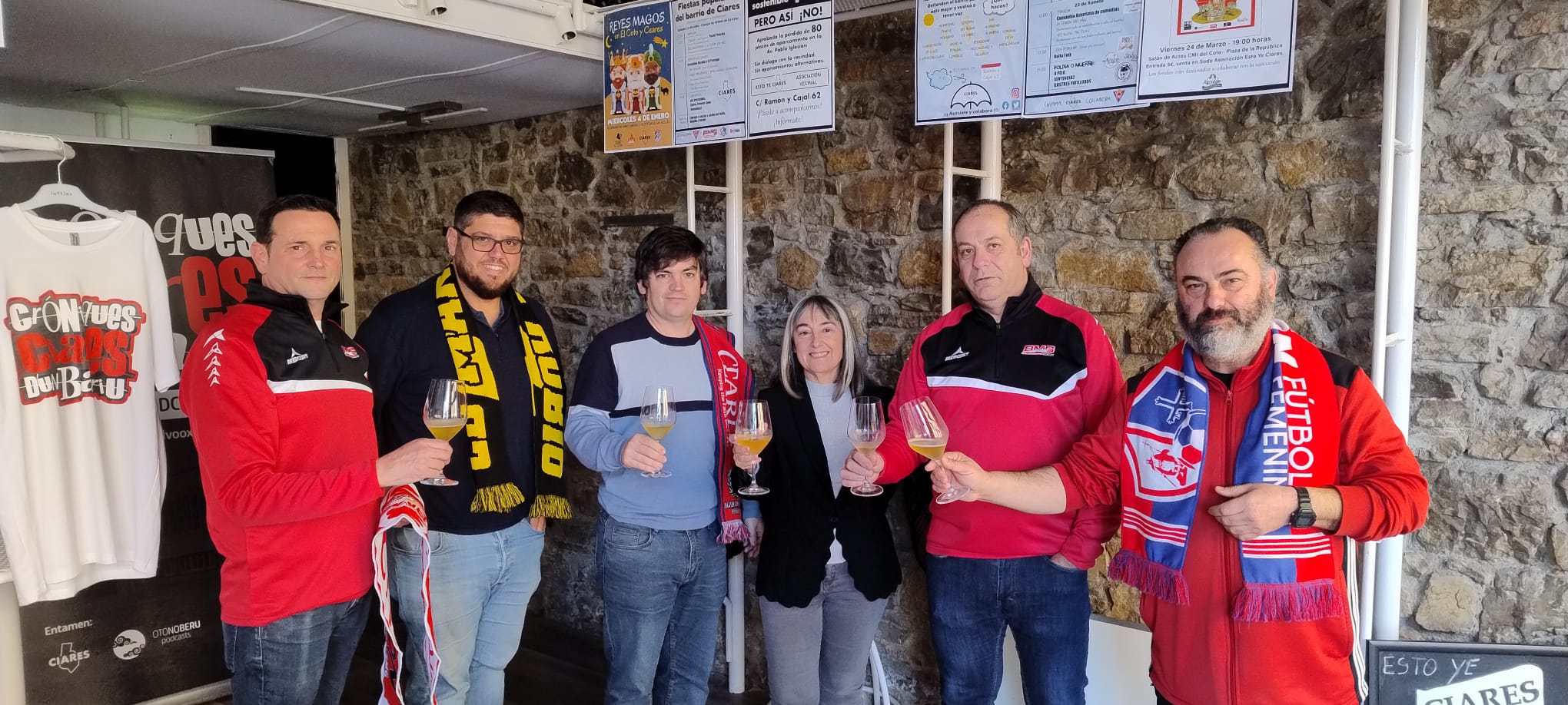 Acuerdo clubes de Ciares