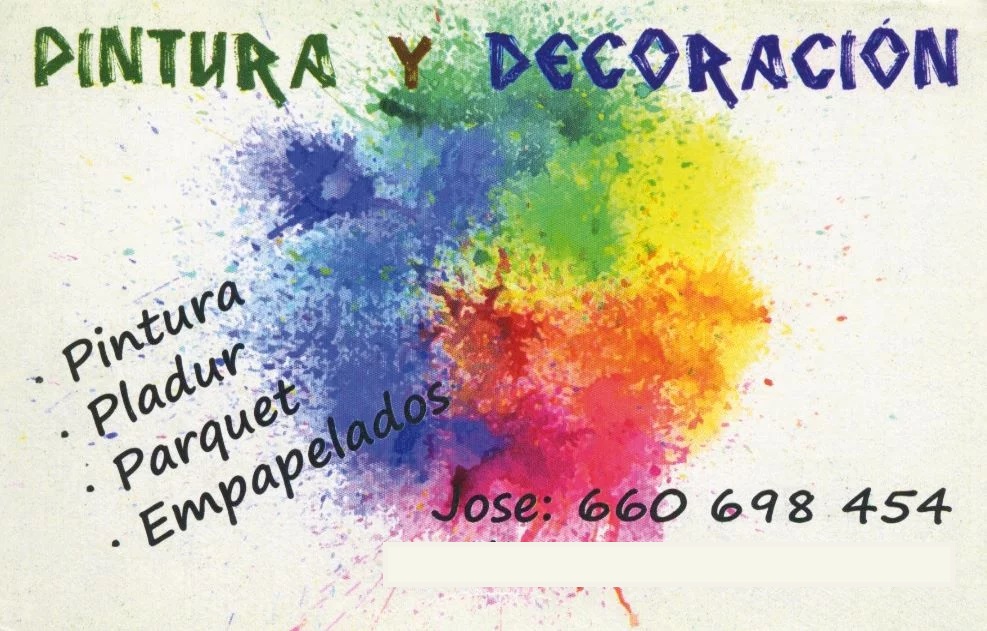 Jose, pintura y decoración