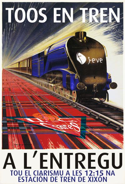 En tren a L'Entregu