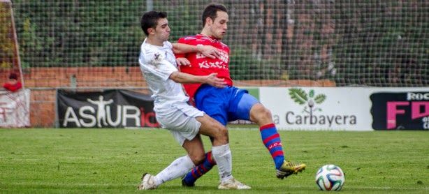 Aitor pelea con un jugador del C.D. Mosconia